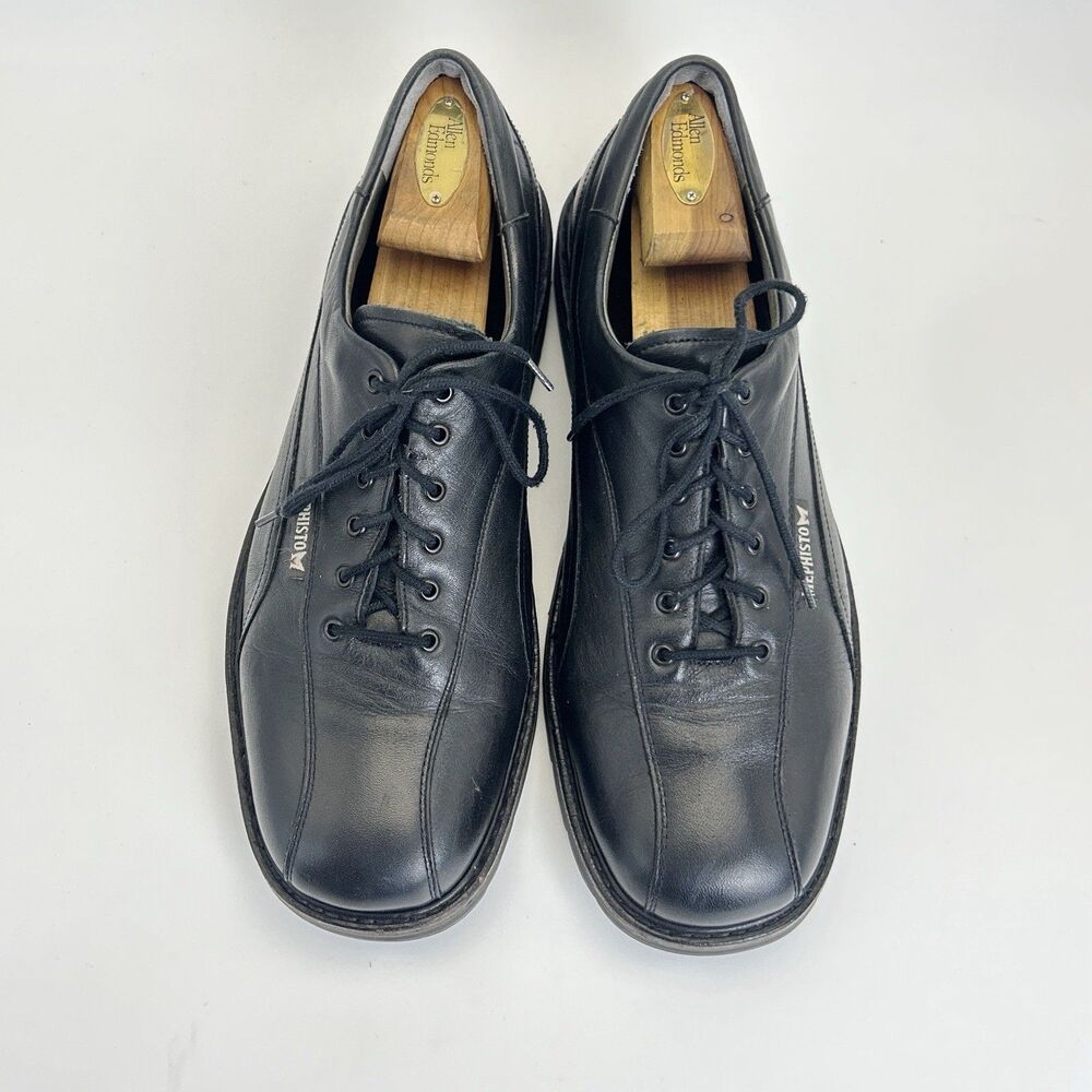 Mephisto Abel Dress Casual Shoes Mens Sz 10 Black Leather Goodyear Welt Portugal